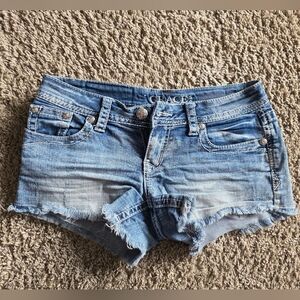 Grace in LA Blue Jean Shorts